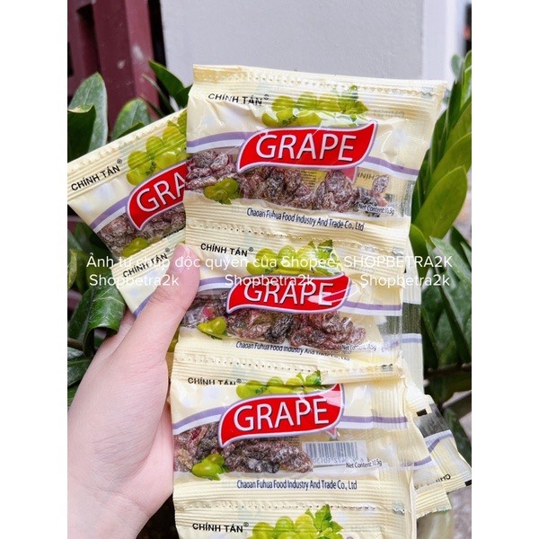 Bịch 60-65 Gói Ô Mai Nho