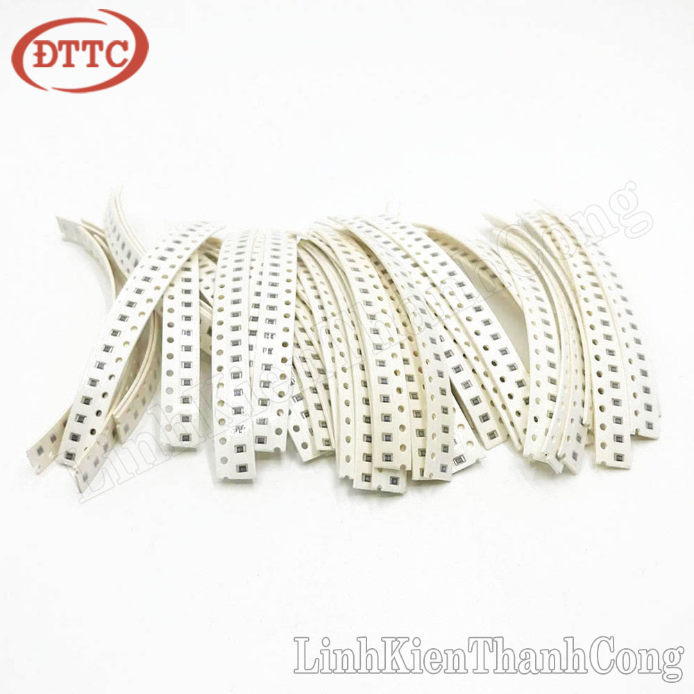 Combo 50 Loại Điện Trở Dán SMD 0805 1% (1000 chiếc)