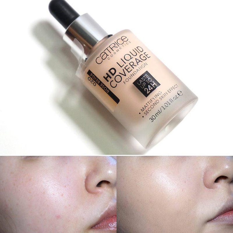 Kem nền trang điểm Catrice HD Liquid Coverage Foundation 30ml