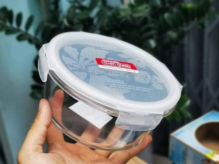 Thố thủy tinh lock and lock 950ml