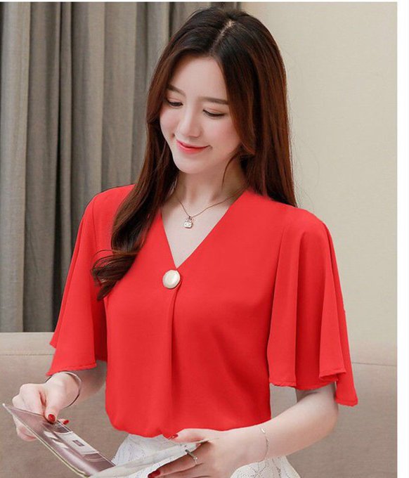 [HCM]ÁO KIỂU CINDY TAY LOE