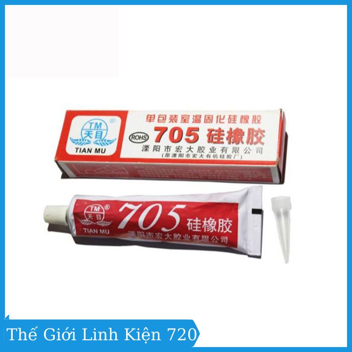 Keo dán tản nhiệt cách điện silicone TM705