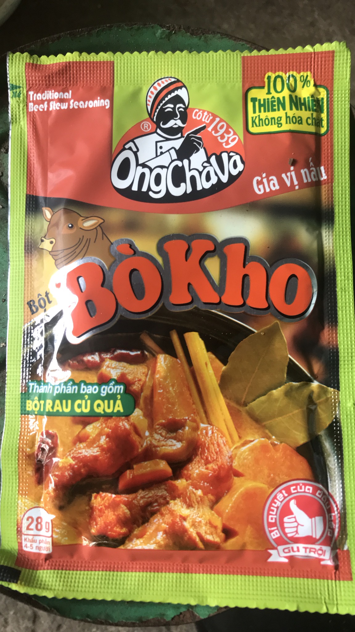 Bột bò kho Ông Chà Và