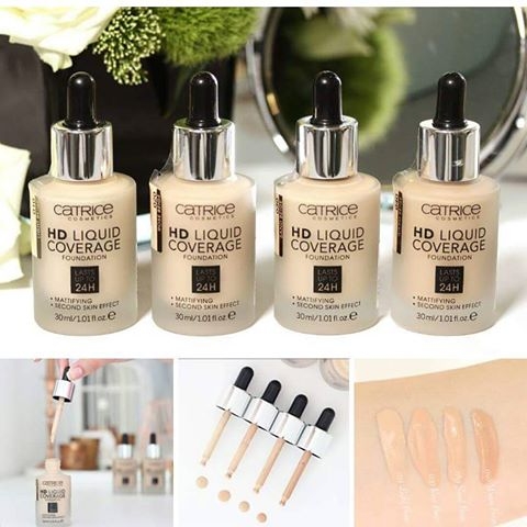 Kem nền Catrice HD Liquid Coverage Foundation – Đức