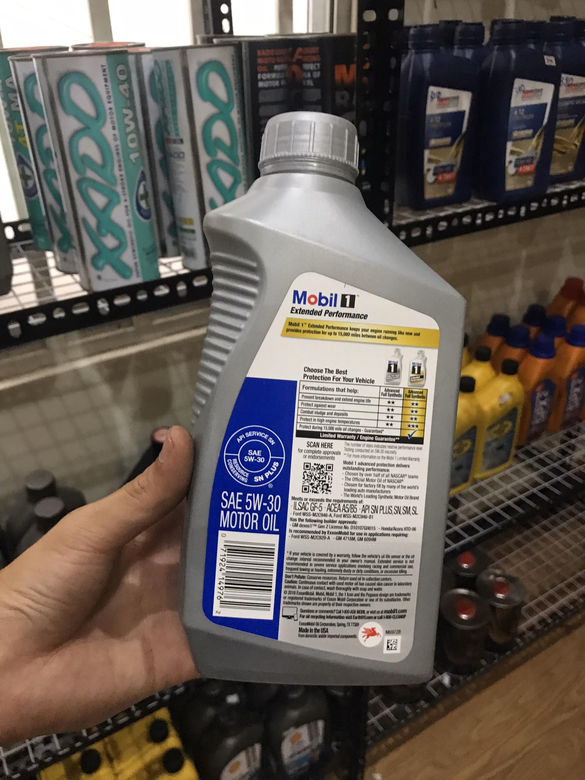 [HCM]Nhớt Mobil 1 5W30 Gold( Nhớt Xe Ga Cao Cấp)