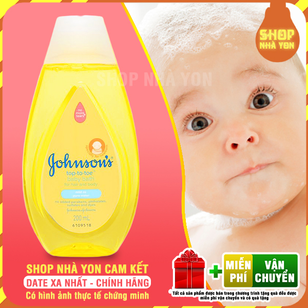 Sữa tắm cho bé Johnson s Baby - Dung tích 200ml