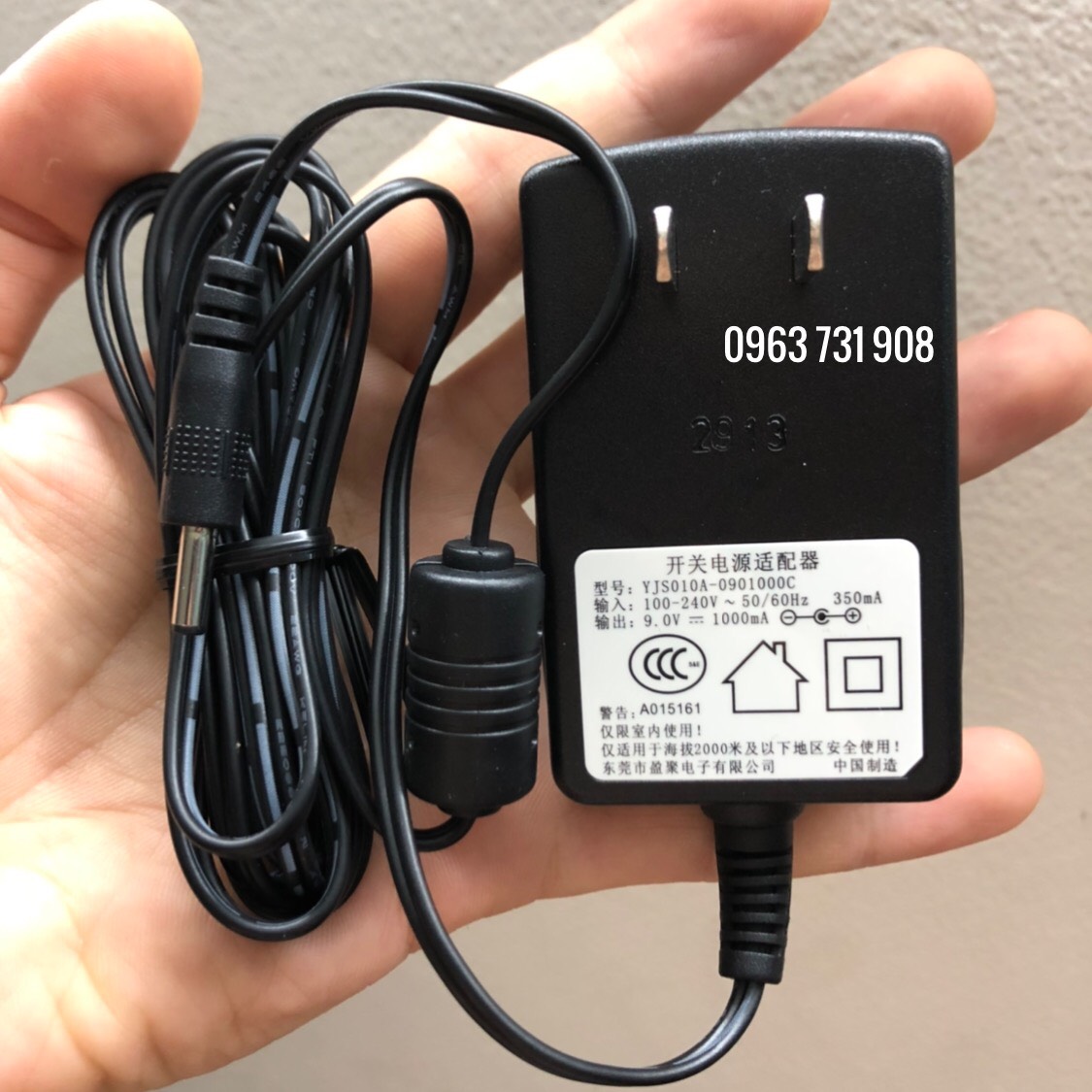 Sạc nguồn máy pos s90 9v 1a loại tốt