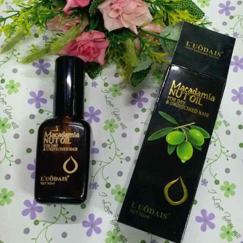 [HCM]Tinh dầu dưỡng tóc macadami nut oil olive luôdais