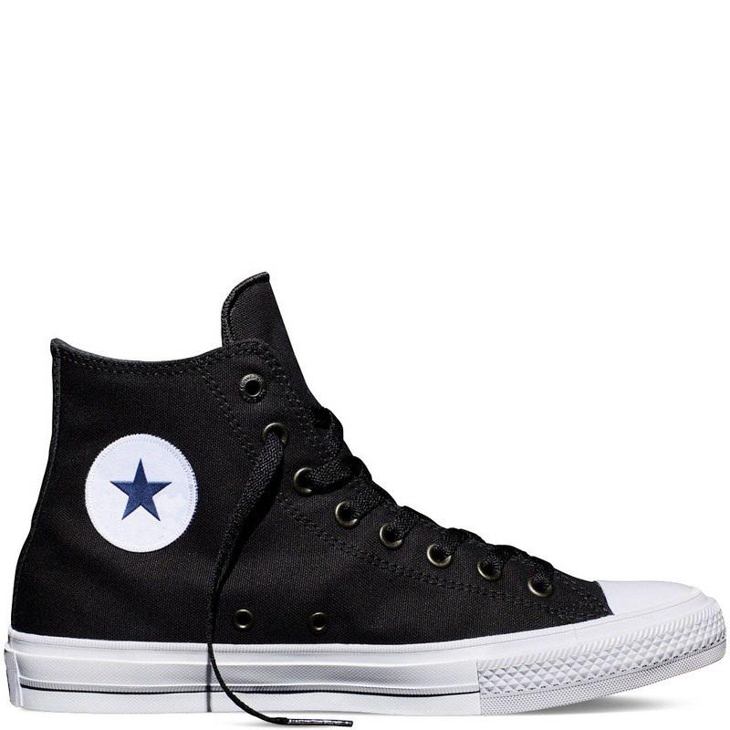 Giày sneaker nam thời trang ck2 cổ cao màu đen