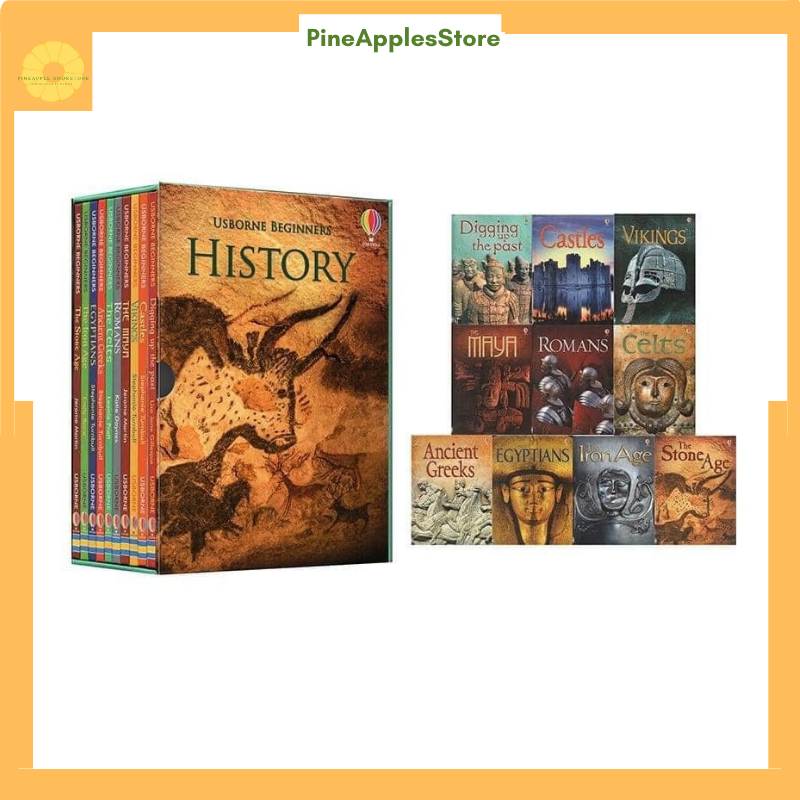 Usborne Beginner History Boxset - Paperback Books (Imported Books) - 10 Books