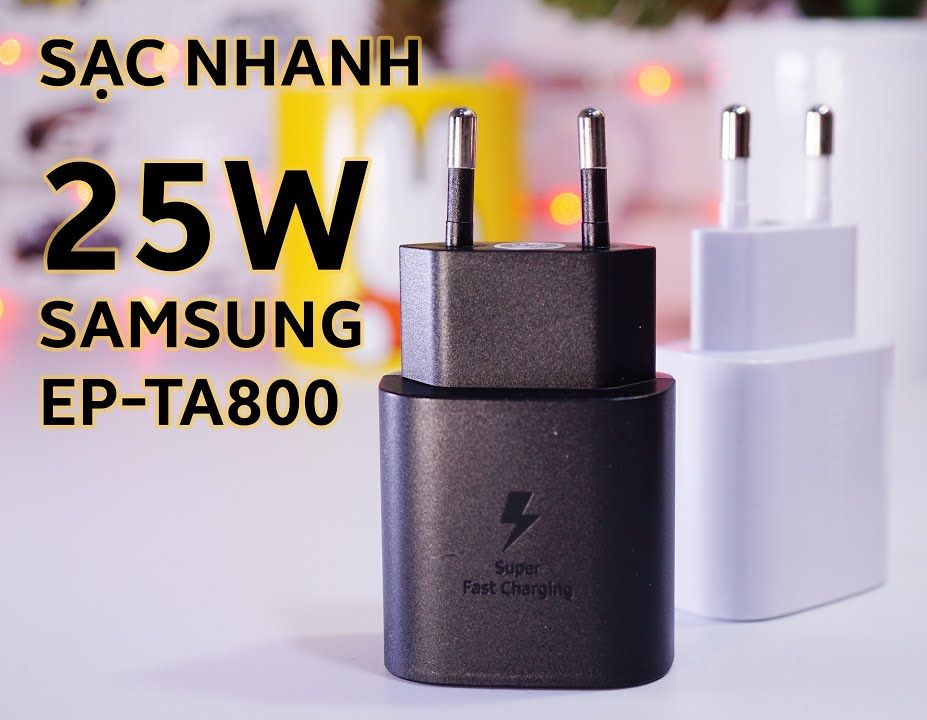Bộ sạc nhanh 25w siêu nhanh dùng cho các máy samsung note 10 plus, note 10, note 20, s20 và cáp zin samsung 2 đầu type c to type c