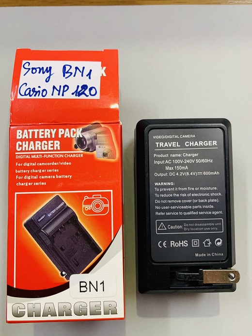 Sạc dùng cho Pin máy ảnh Casio NP-120
