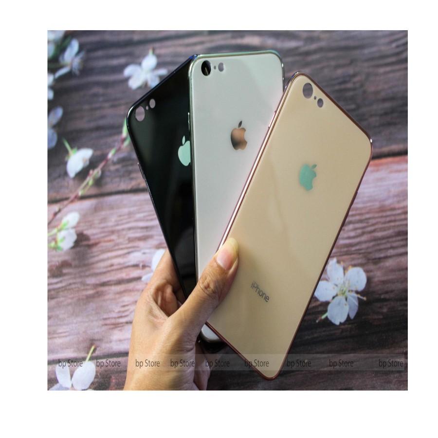 ỐP LƯNG GƯƠNG CHO IPHONE 6PLUS / LƯNG KÍNH GIỐNG IPHONE 8 PLUS -