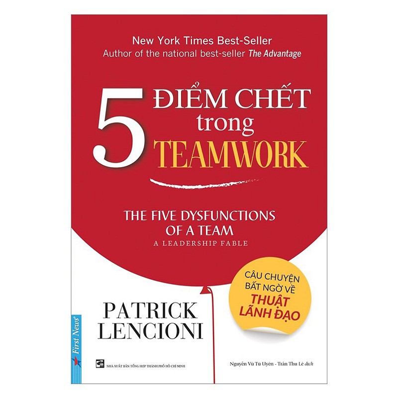nguyetlinhbook Sách - 5 Điểm Chết Trong Teamwork (nguyetlinhbook).