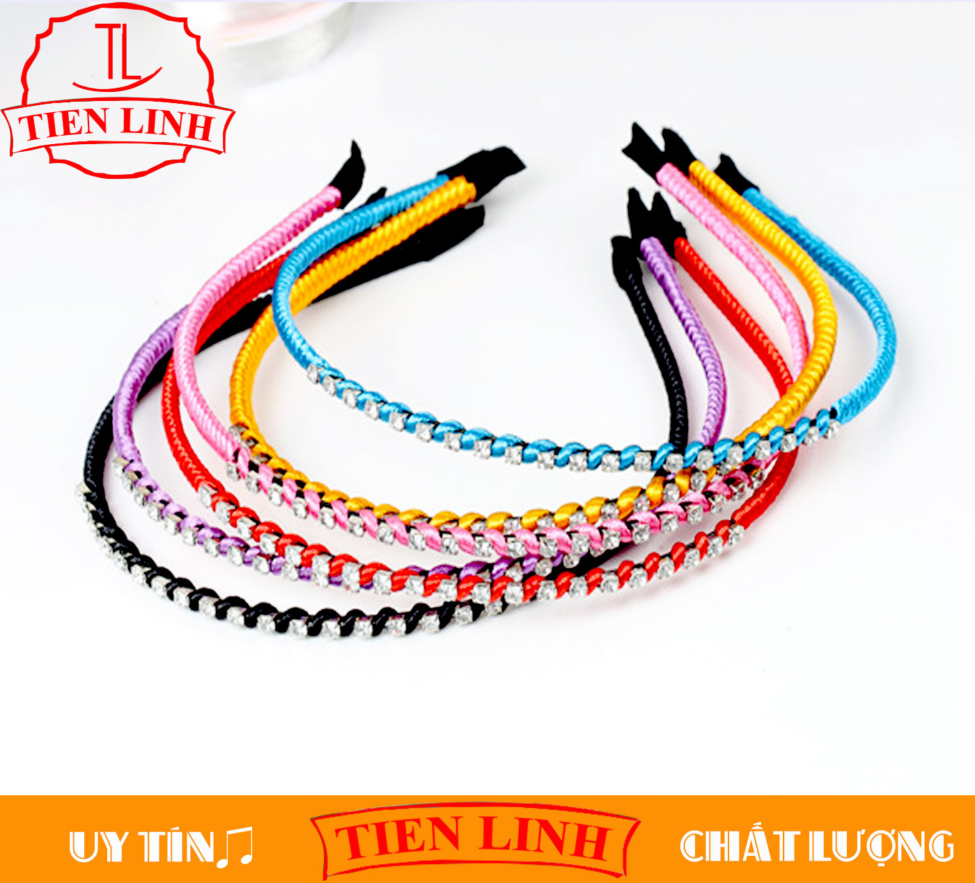 Bờm cài tóc đính Đá Kim Cương TL31 cho bé gái siêu dễ thương