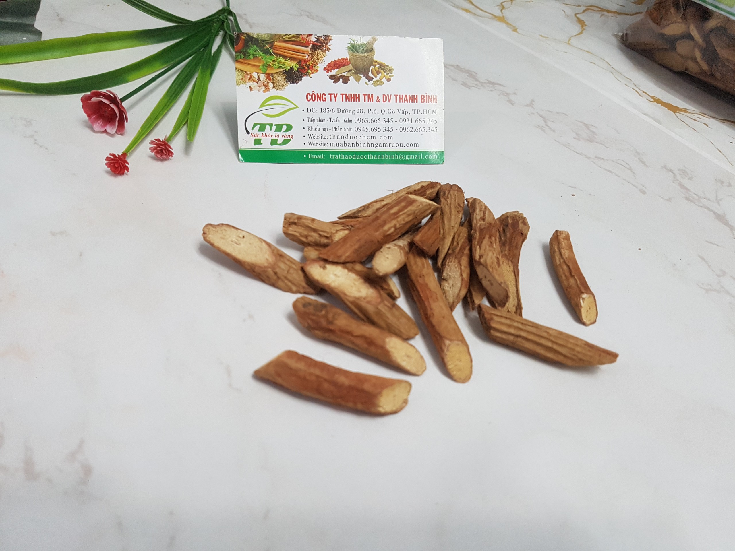 Hà Thủ Ô Trắng 100G - Hàng Loại 1