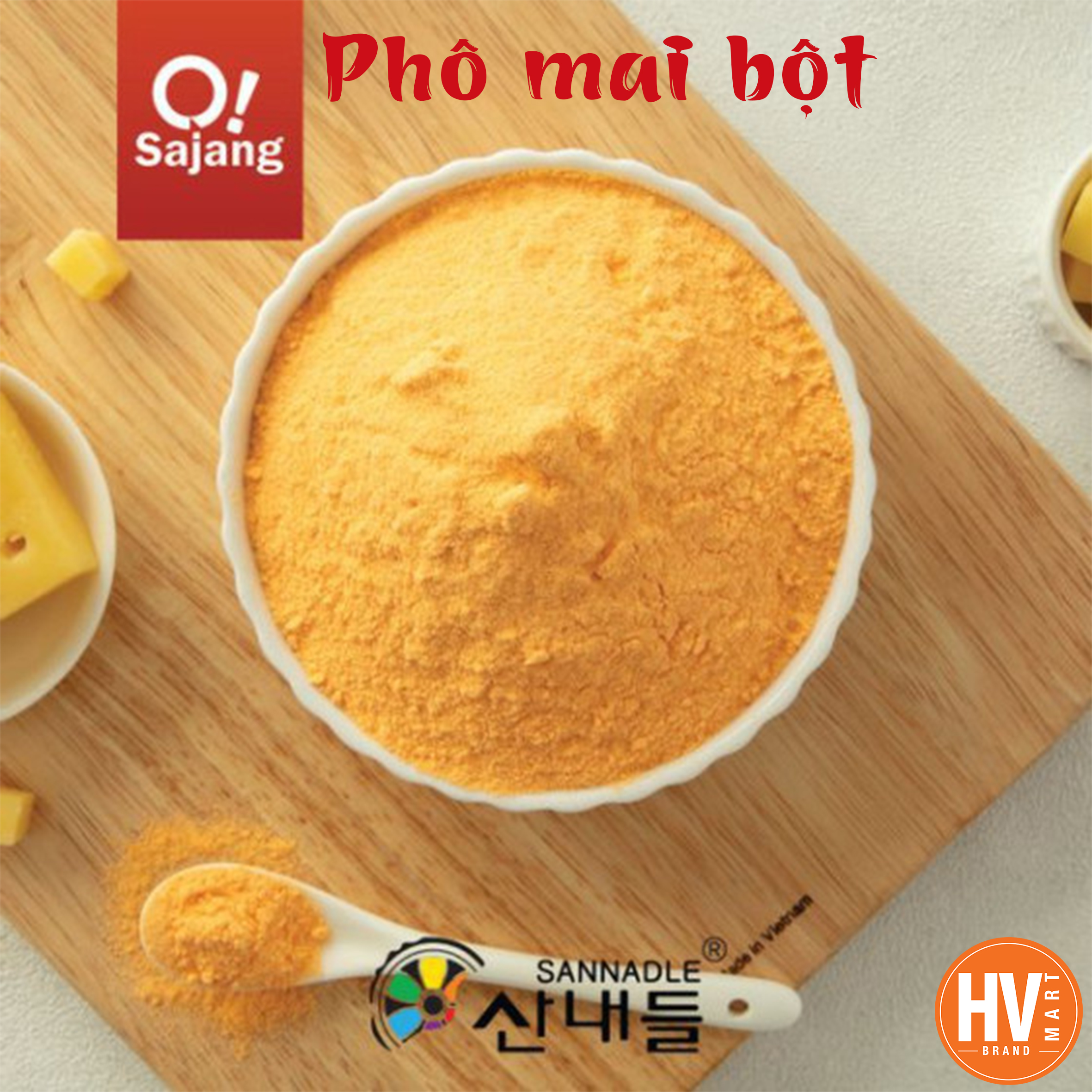 Phô Mai Hảo Hạng -Phô mai bột O’sajang (250g)