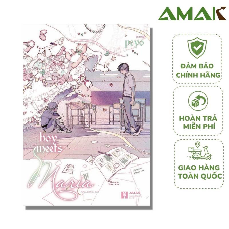 Boy Meets Maria - Amak Books - Tặng Kèm Bookmark