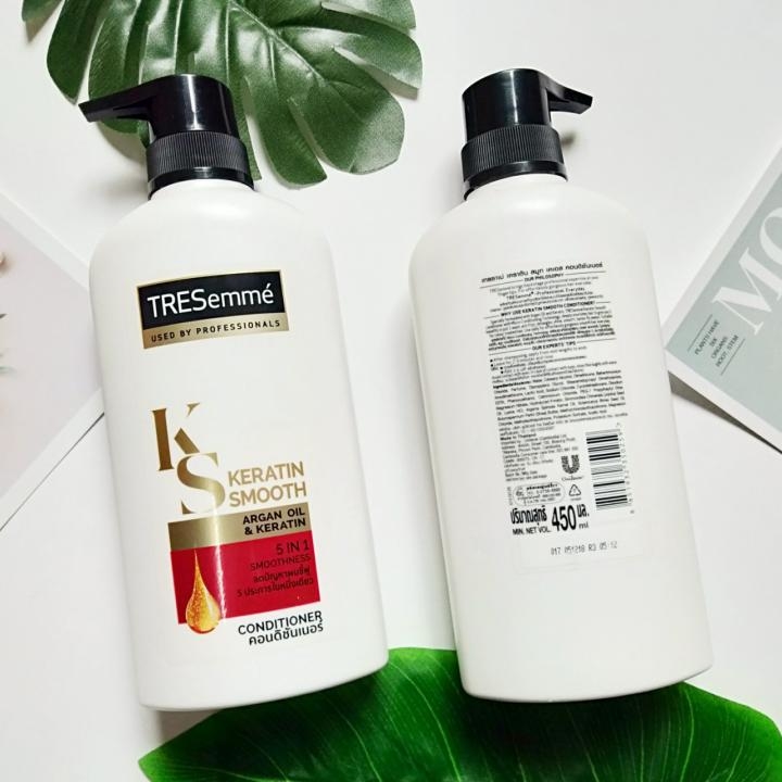 Dầu xả TRESemmé Keratin 5 in 1 Thái 450ml