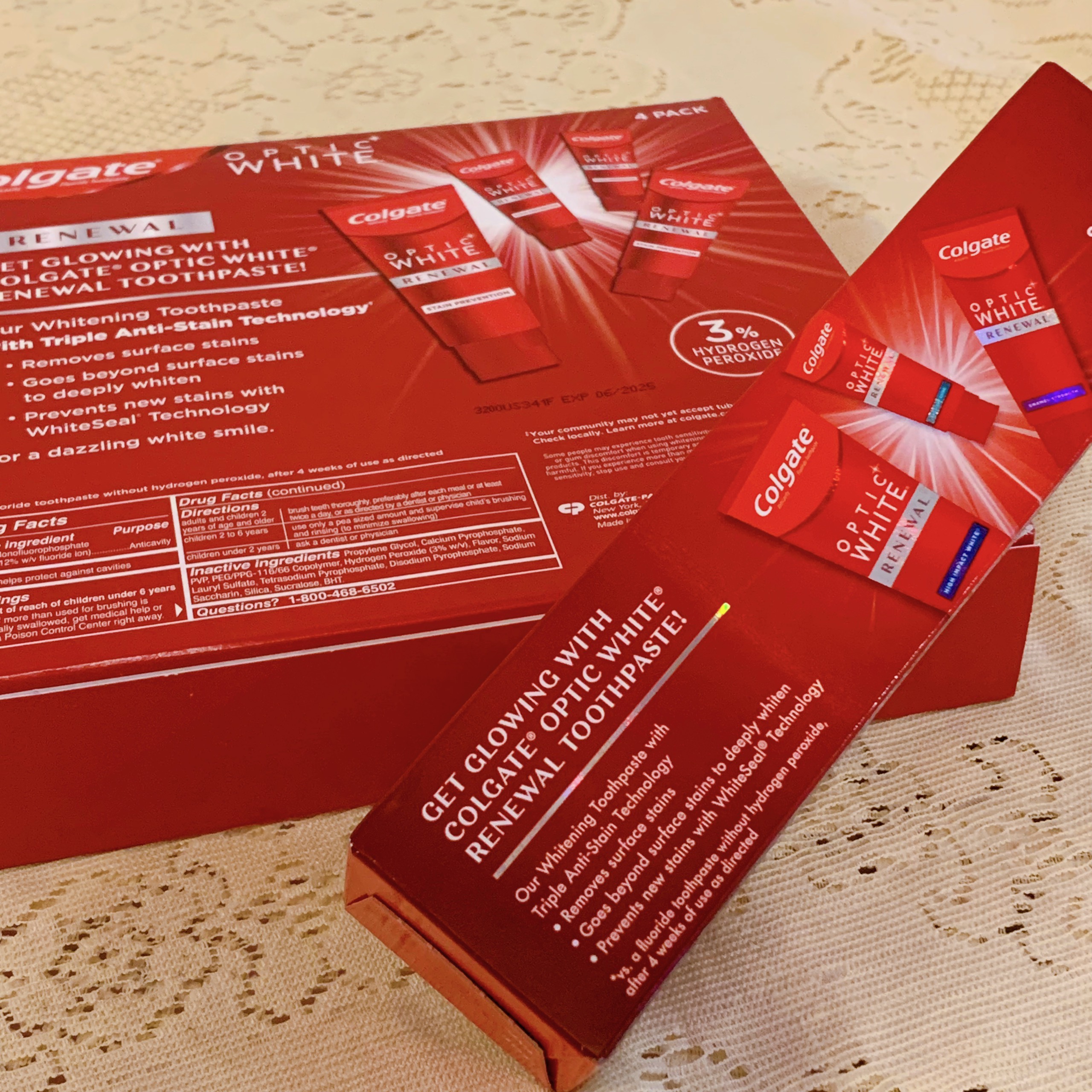 [Hàng Mỹ] Kem Đánh Răng Colgate Optic White