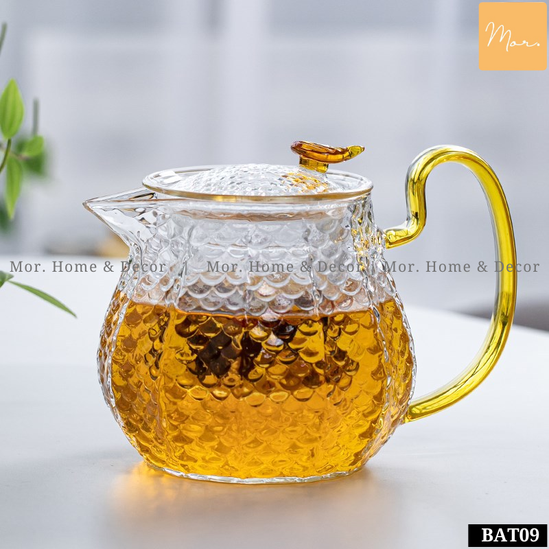 Bộ ấm trà thủy tinh chịu nhiệt  -