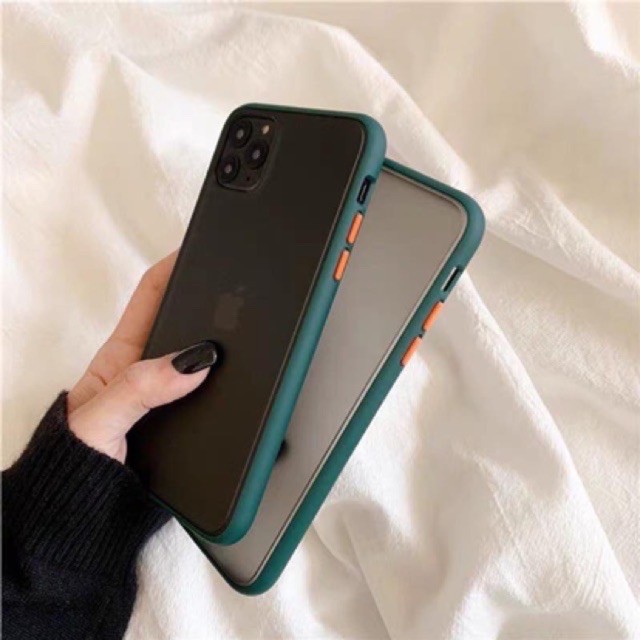 ♥️ Ốp nhám basic viền cao su IP6/6S/7/7p/X/XR/XSMaX ♥️