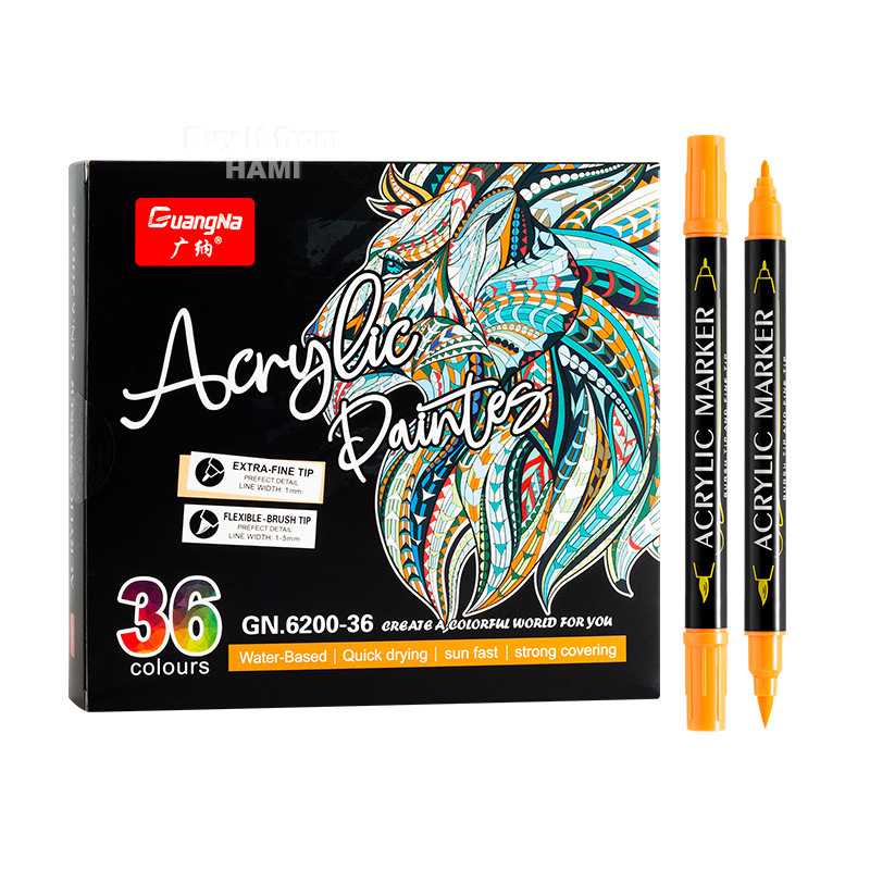 Bộ Bút Sơn Acrylic Guang Painter GN6200 vẽ graffiti