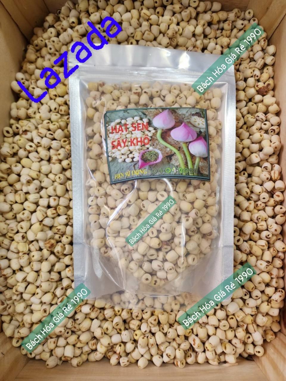 Hạt Sen Khô 400G Loại Ngon Đặc Biệt