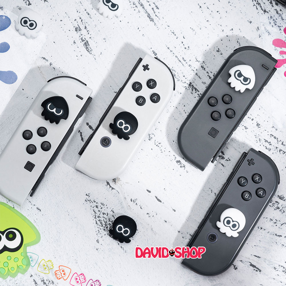 [Moncon] Núm bọc analog Splatoon 3 cao cấp cho Joy-Con - Nintendo Switch OLED, V1, V2, Lite
