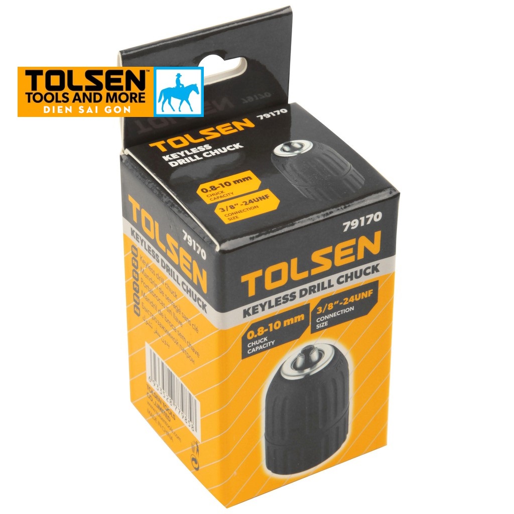 Đầu máy khoan tự động 10mm tolsen 79170
