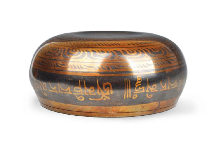 Tibetan rotating Bell 10,5cm rotating meditation bell Bowl