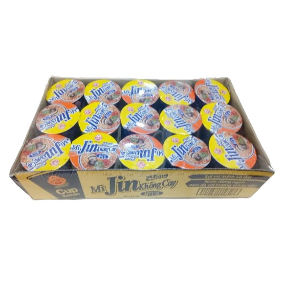 Combo 6 ly Mì Jin Không Cay Otoki 65g