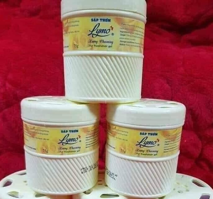 [4 HỘP]Sáp thơm phòng lymo, sáp thơm ô tô, sáp thơm tủ đồ, sáp khử mùi phòng,quần áo, ô tô....