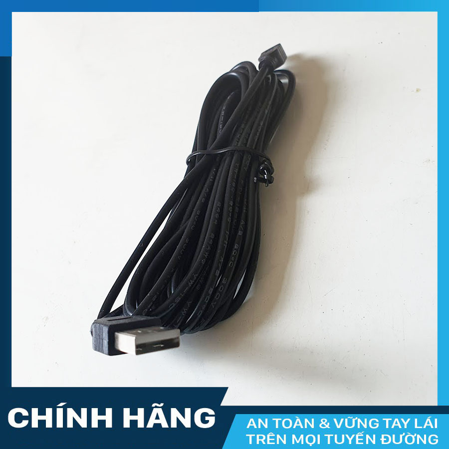 Cáp sạc 5V/ 2A Micro USB và Mini USB mini cho camera hành trình ô tô dài 3.5m