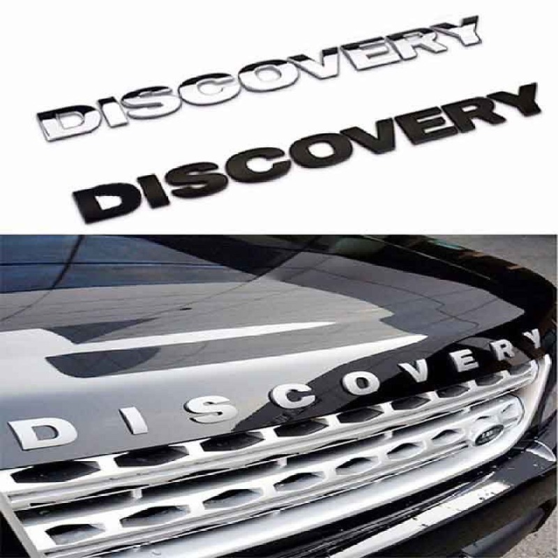 CHỮ DISCOVERY - CHỮ NỔI 3D TRANG TRÍ CAPO XE HƠI