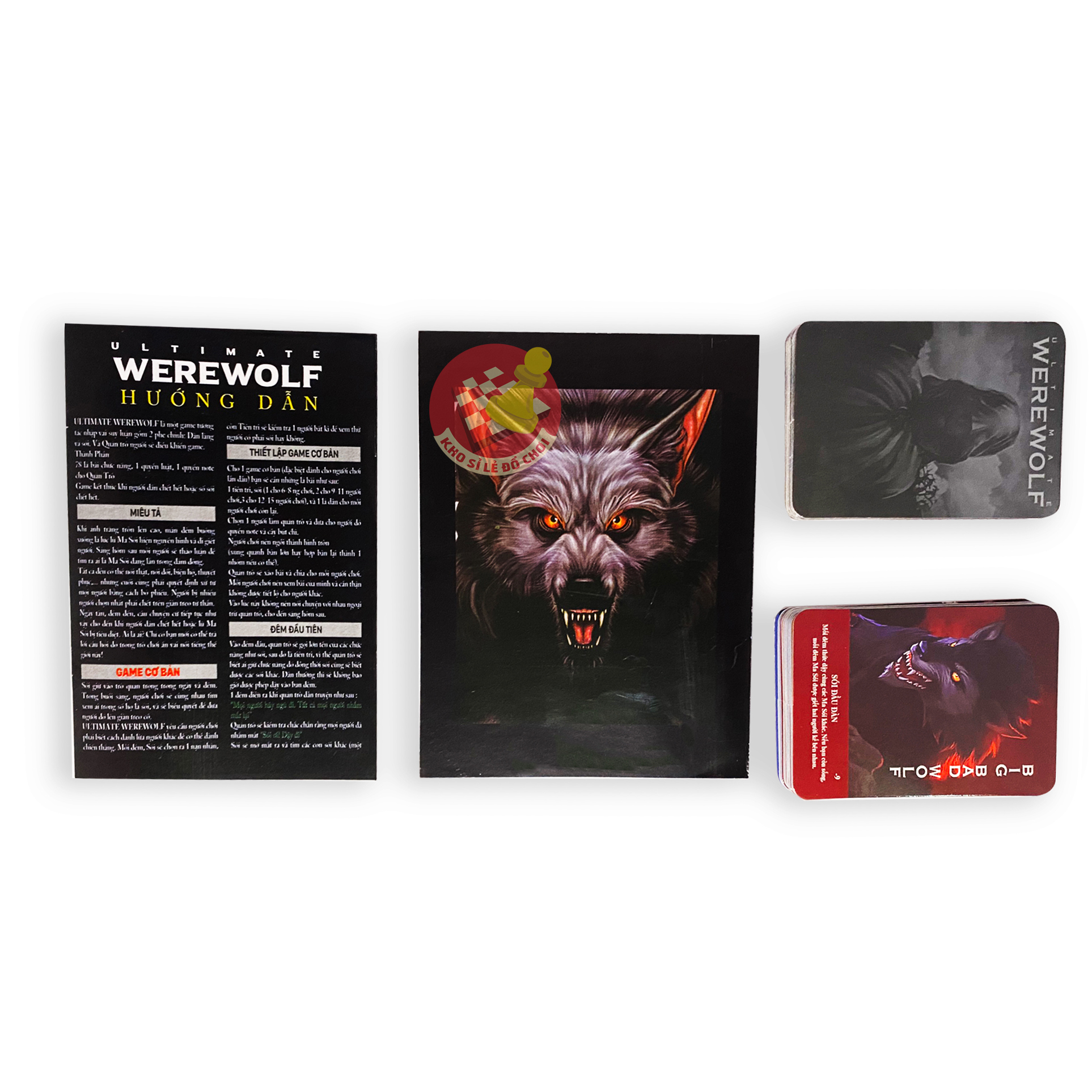 [HCM]Ma Sói Ultimate Deluxe (Tiếng Việt) - Boardgame Werewolf Ultimate Deluxe