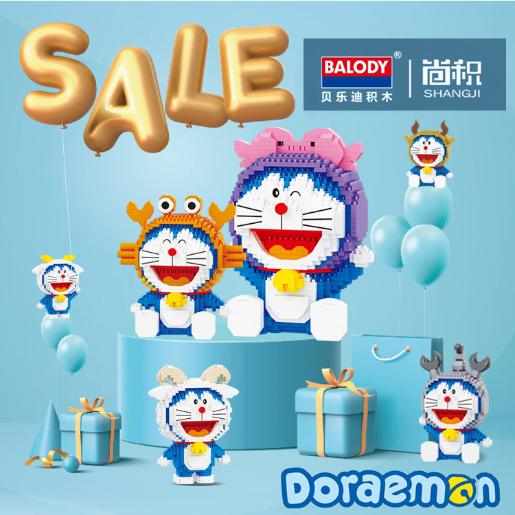 Đồ Chơi Lắp Ráp Xếp Hình Lego Doraemon 12 Cung Hoàng Đạo Zodiac Shop