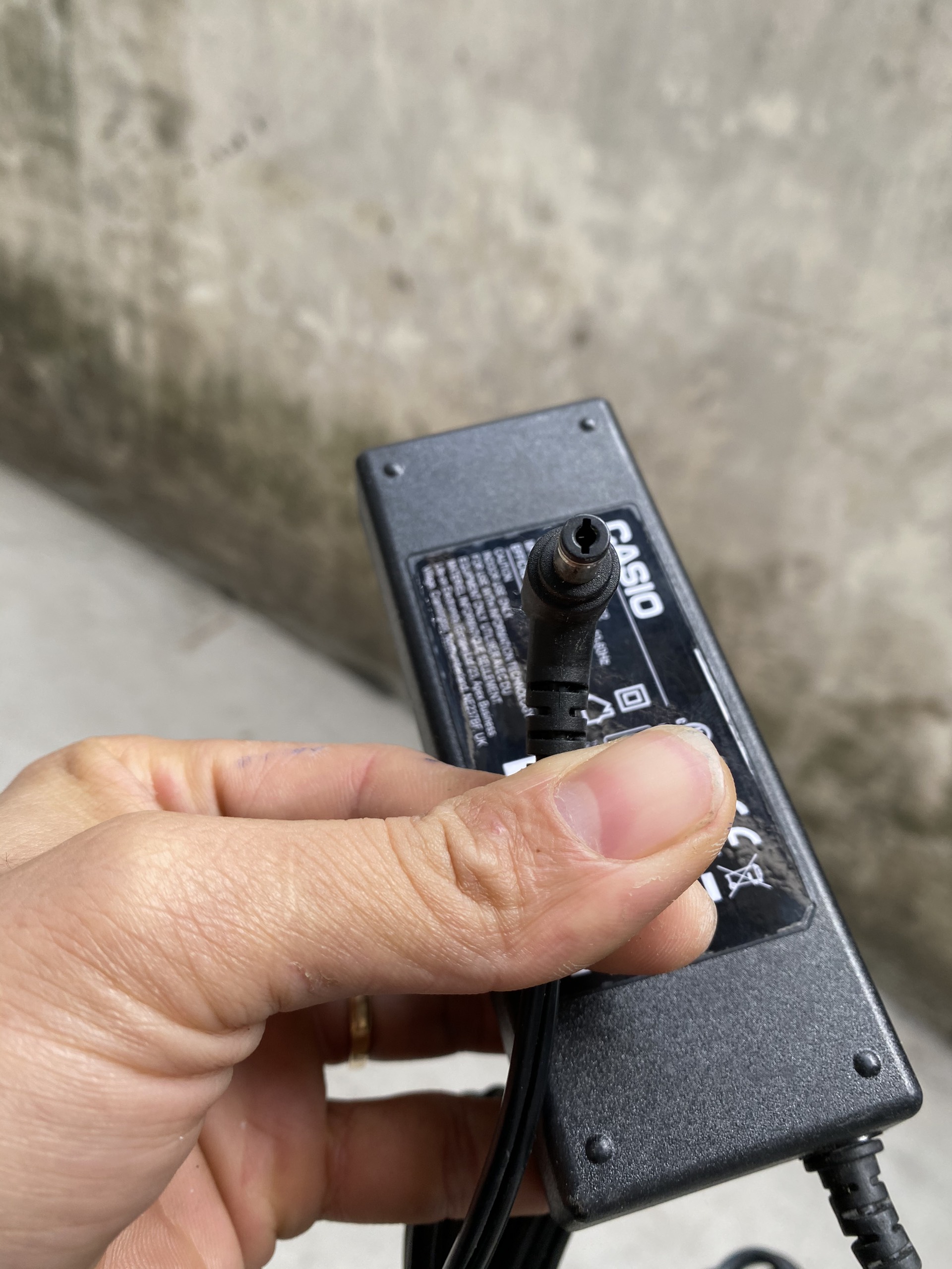 Dây nguồn đàn casio CTK-731 hàng chuẩn Casio phân phối
