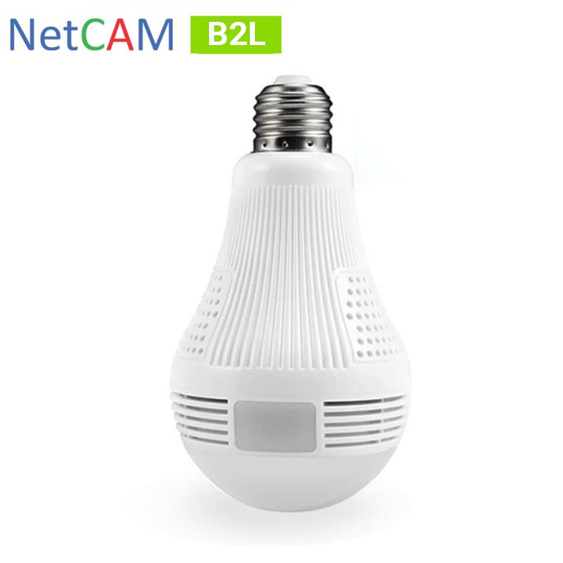 Camera Bóng Đèn NETCAM B2L và NETCAM B2R / B3R, Kết Nối WiFi, Quan Sát Toàn Cảnh 360 Độ - Hãng phân phối chính thức