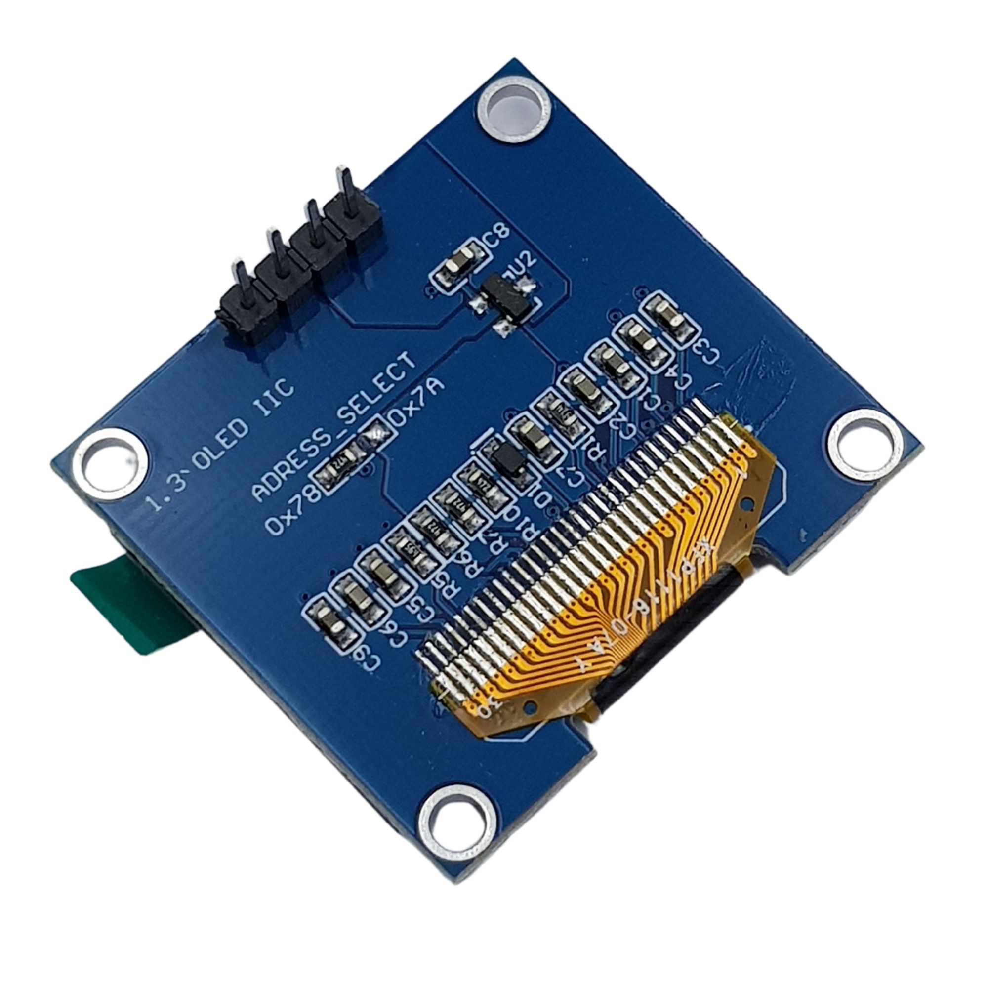 Màn Hình Oled 1.3 Inch Giao Tiếp I2C (blue)