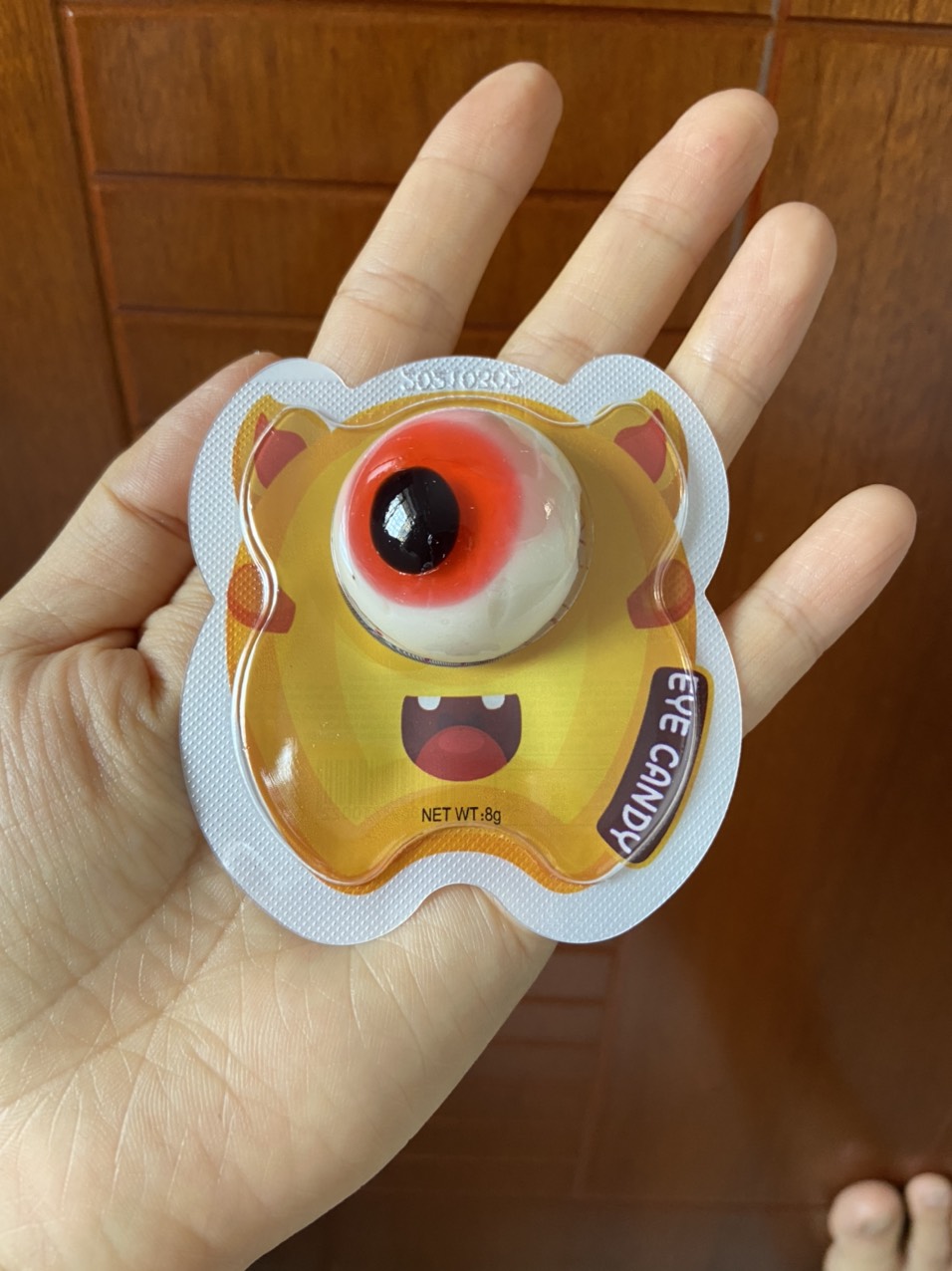 [Hộp 30 cái] Kẹo dẻo con mắt Eye Candy Funny Castle HongKong