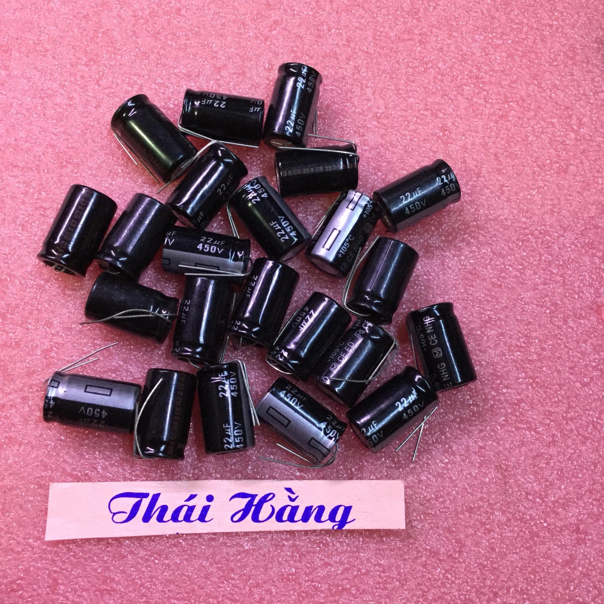 Tụ hoá 22 M/450 v (10 chiếc )