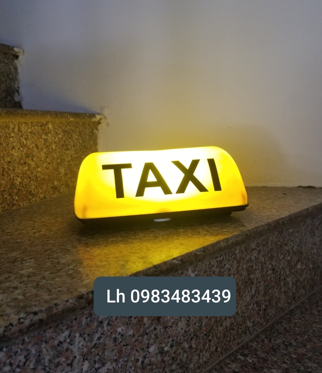 Đèn mào taxi sạc pin nam châm