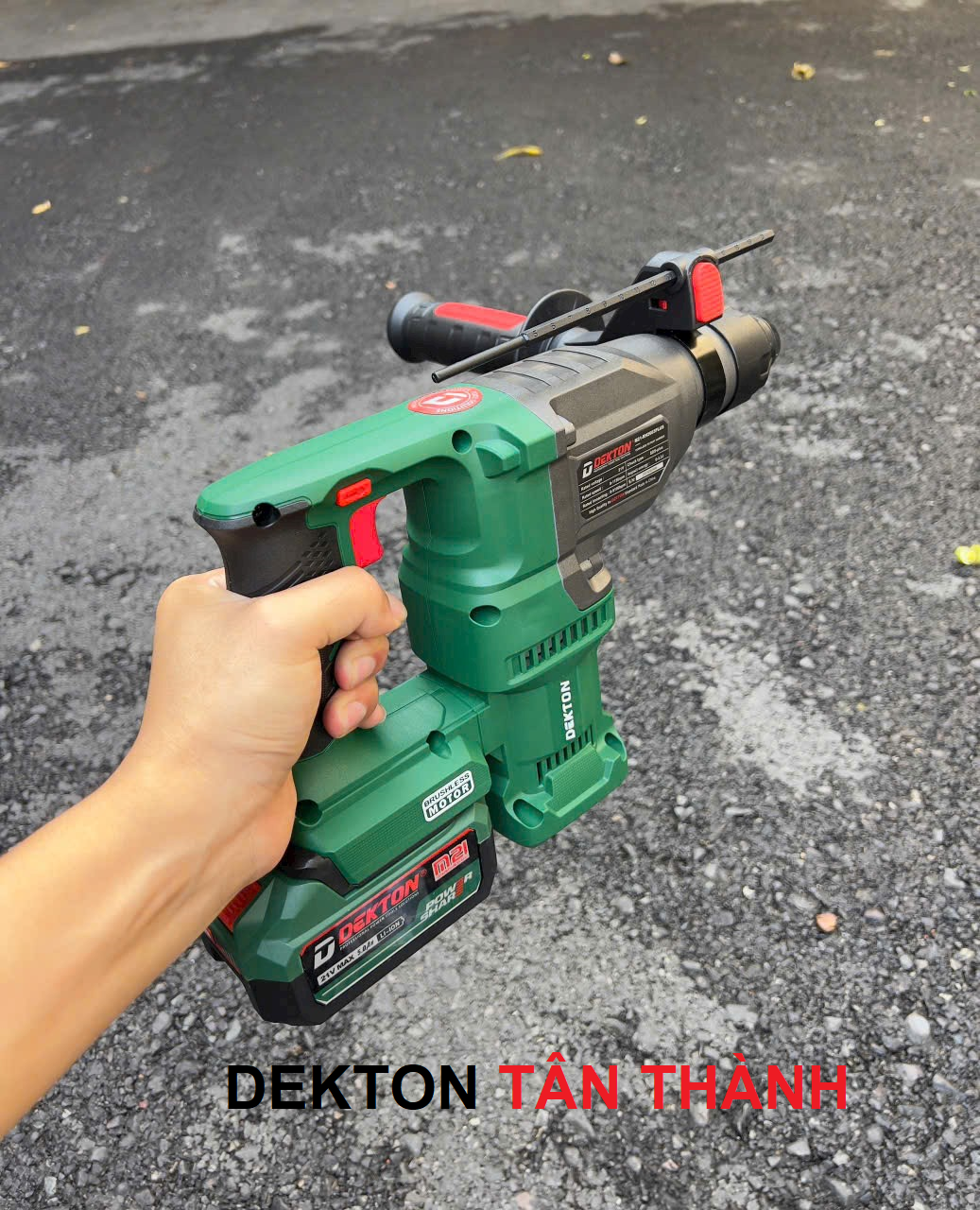 Máy khoan M21-RH2603PLus bê tông pin 3 chức năng bản 2025 / Motor đứng / ANtikickback