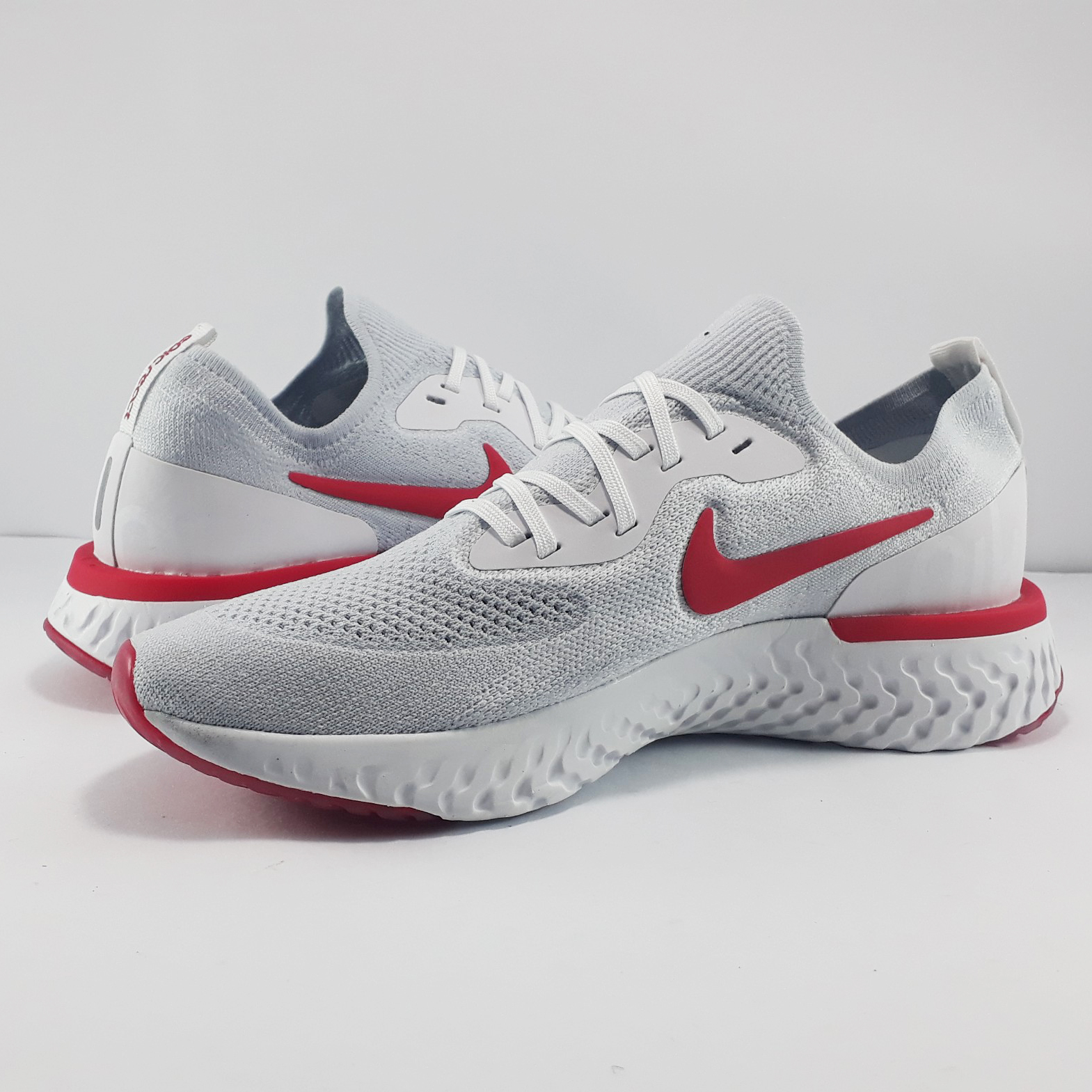 Giày Sneaker Epic React Flyknit White/red