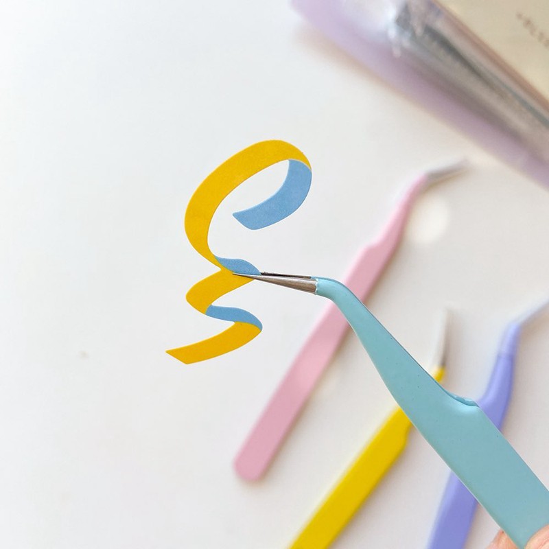 Sticker Tweezer Macaron Pastel color Be Tiny Stationery