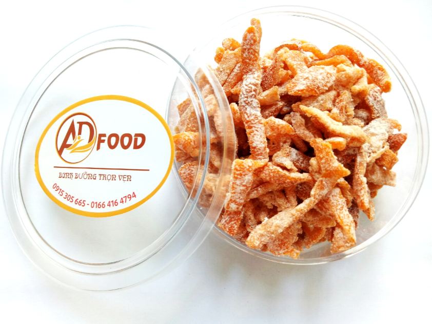 500g mứt Trần Bì thơm ngon