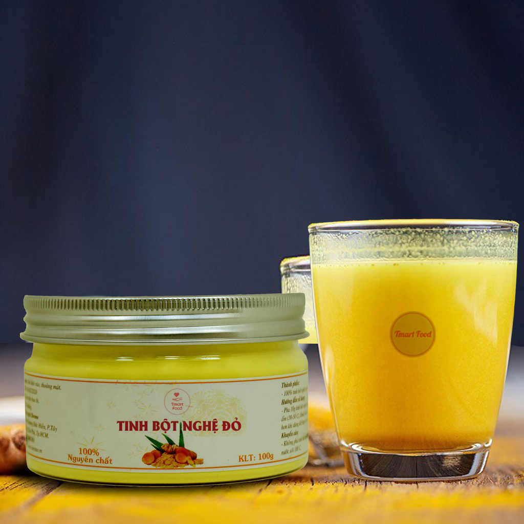 Tinh bột nghệ đỏ nguyên chất