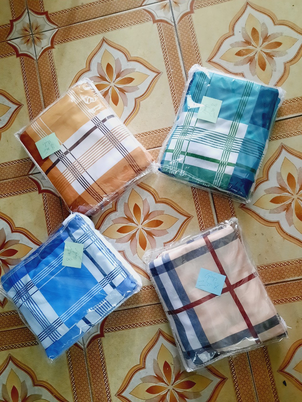 Áo Bọc Nệm 2 mặt Thun Lạnh Có Khóa Kéo