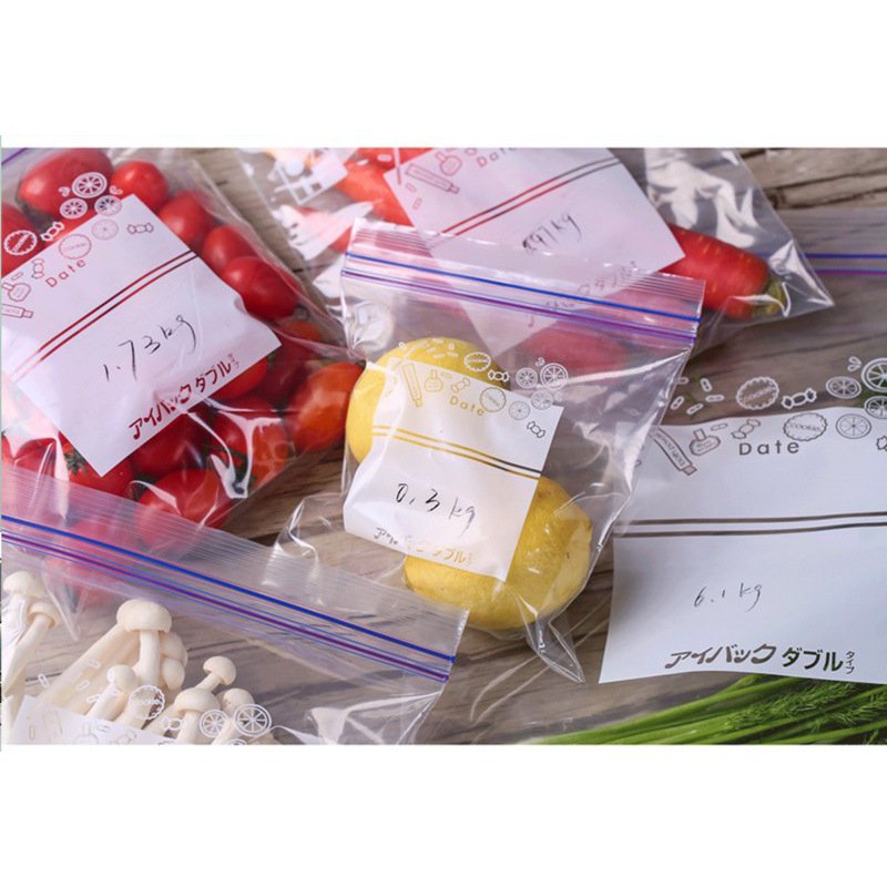 Hộp túi Zip đựng thực phẩm Nhật Bản [Combo 3 túi]
